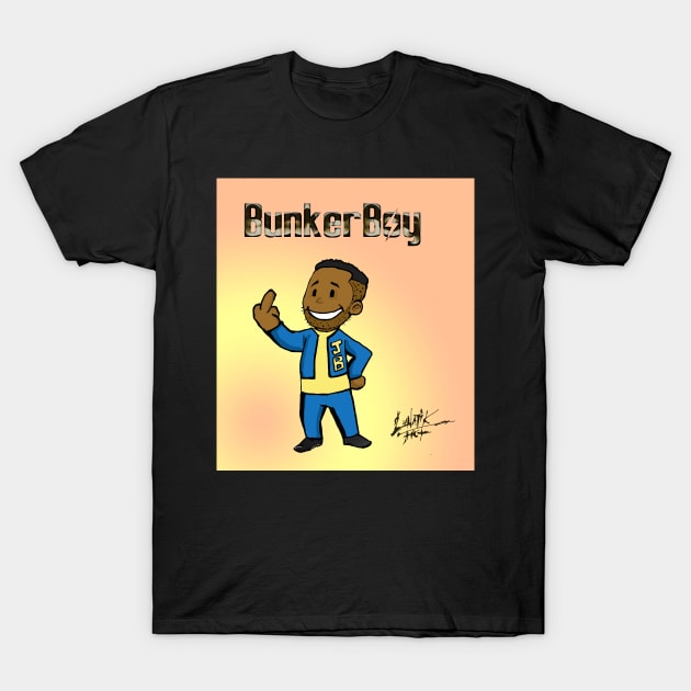 Bunker Boy T-Shirt by Art Of Lunatik